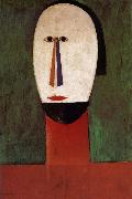 Kasimir Malevich Head Portrait oil on canvas